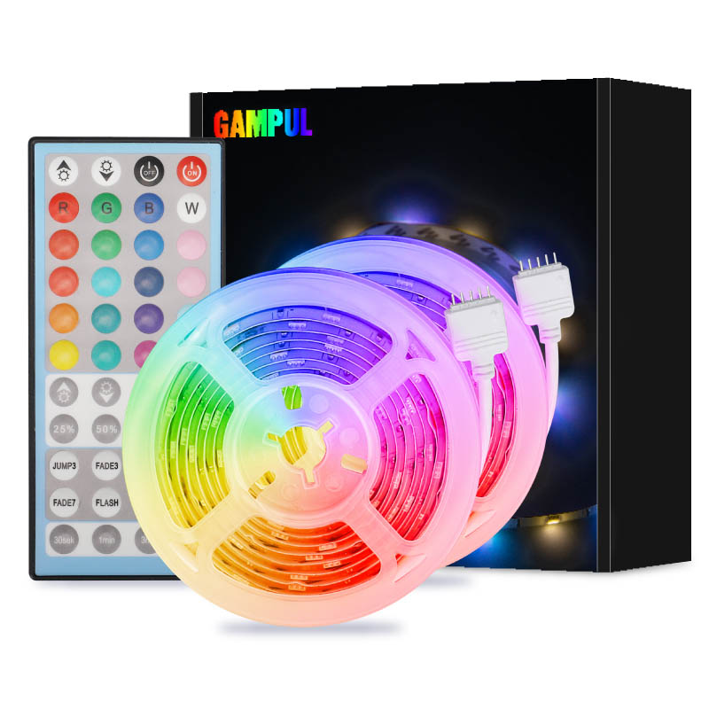 1 Cable 2 LED Strips with Motion Detector