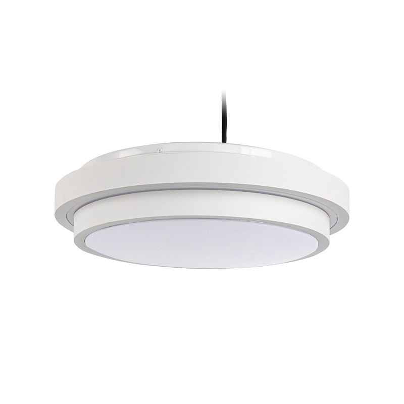 LED Ceiling Spotlight Classic White Aluminum Frame Round