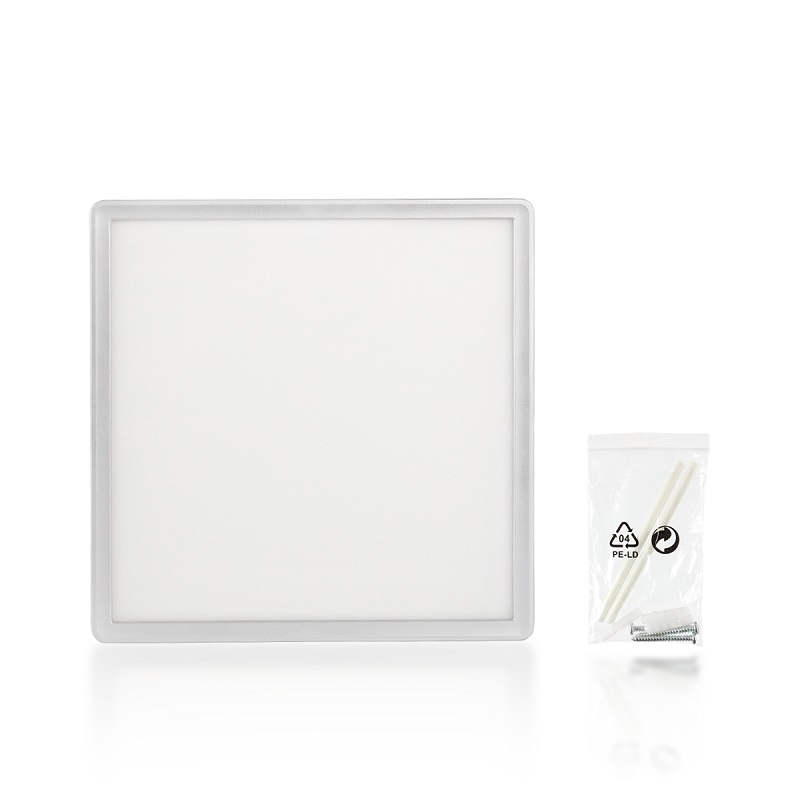 LED Panel Small-Silver,Square